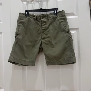 RRL officer chino shorts